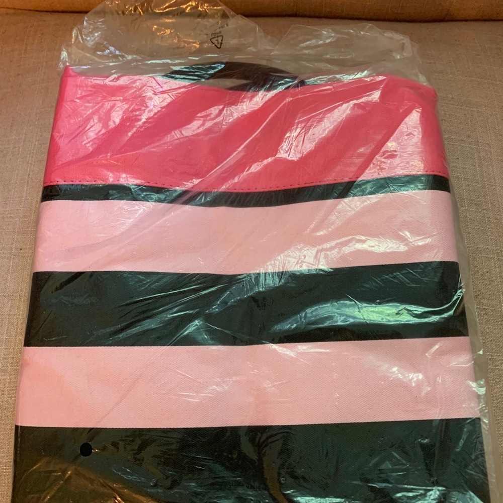 NWT Victoria’s Secret Canvas Tote - Picture 3 of 3